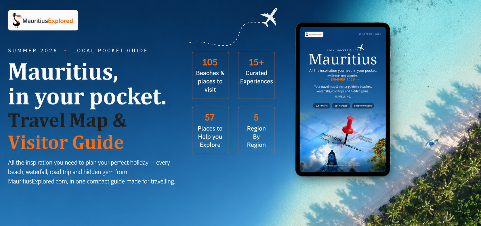 Mauritius Summer 2026 pocket guide cover
