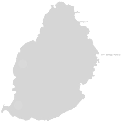 Mauritius map route