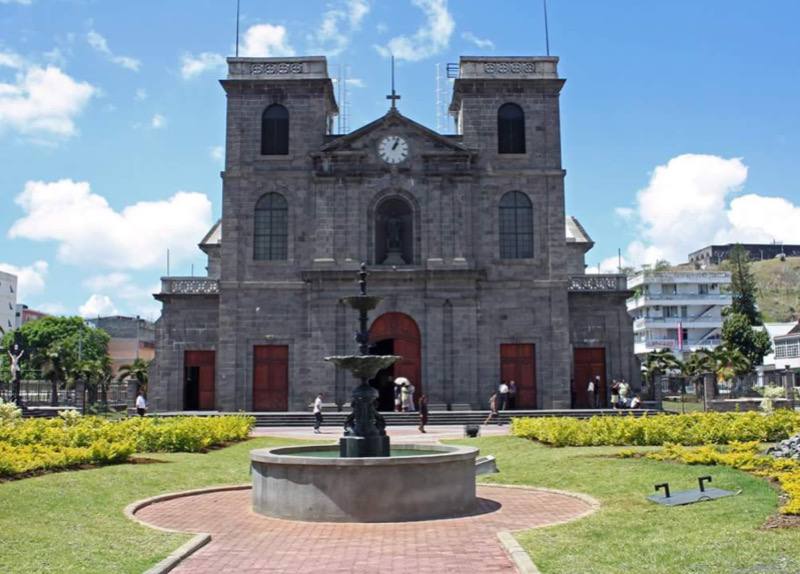 St Louis Cathedral in Port Louis