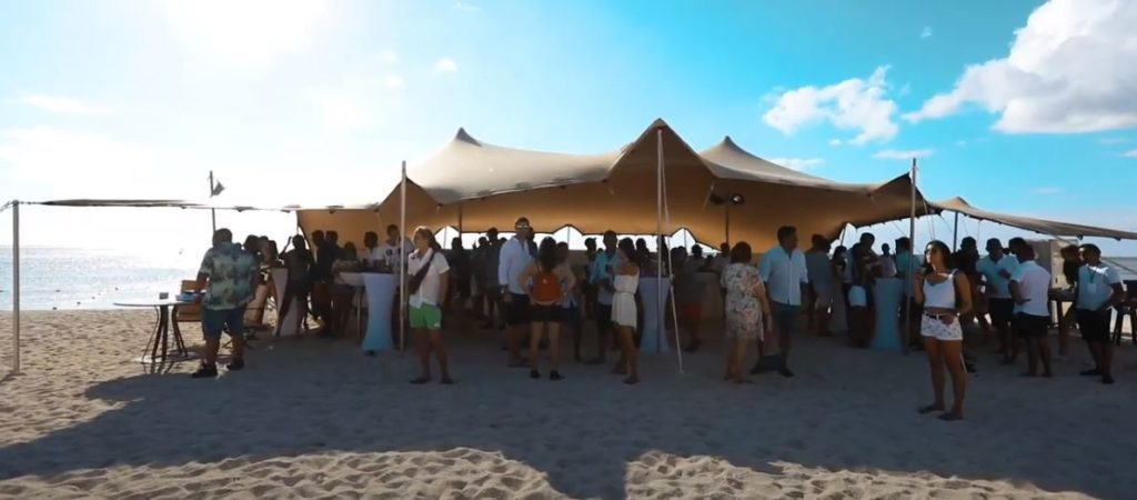 Beach tent Pure Events