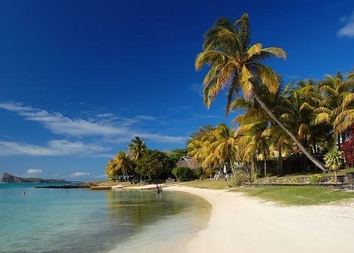 Bain Boeuf beach in Mauritius is on the north and is a very popular spot
